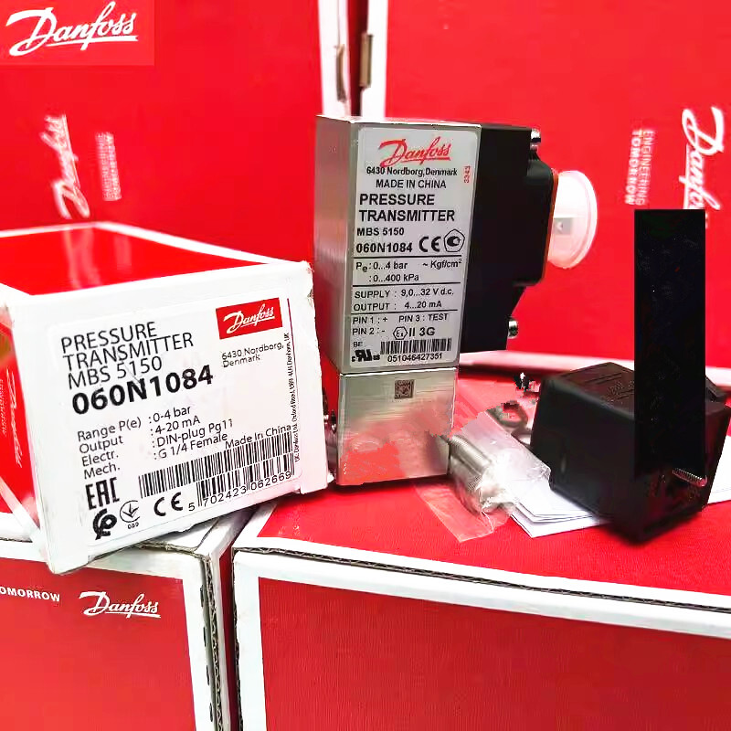 1pcs Danfoss MBS5100 060N1084 0-4bar Pressure Transmitter Sensor