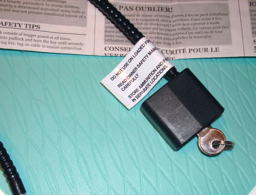 Regal Industries Cable Lock R15LC1 Black