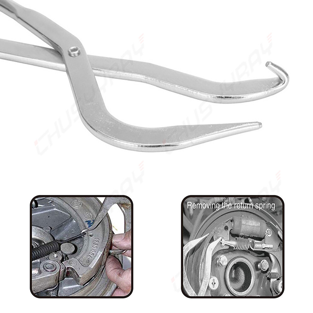1Pcs Brake Spring Plier Set Spring Plier Remove Install Shoe Return Tool Kit