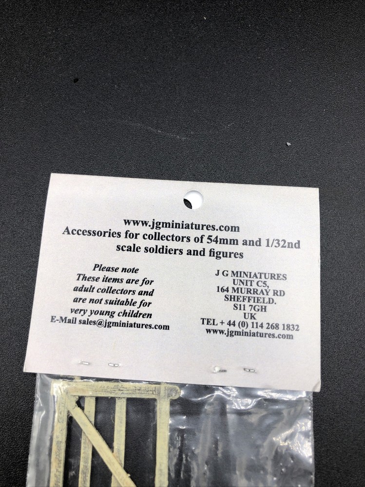 JG Miniatures Diorama Accessory Field Gate C08F
