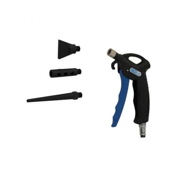 professional blow gun with 3 attachments