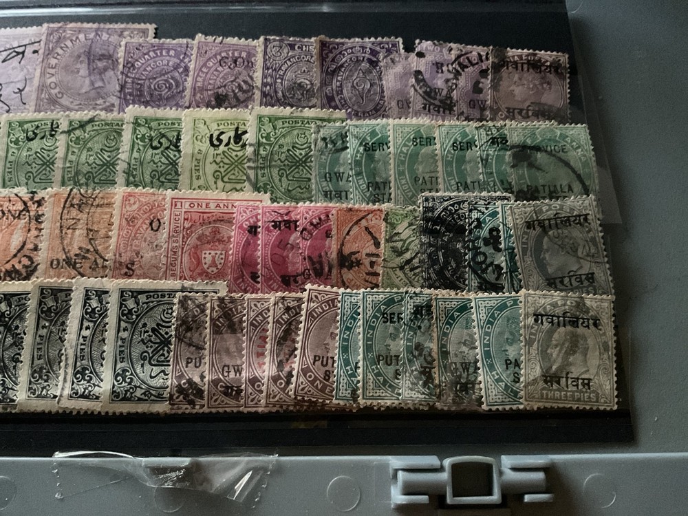 India used stamps B1322