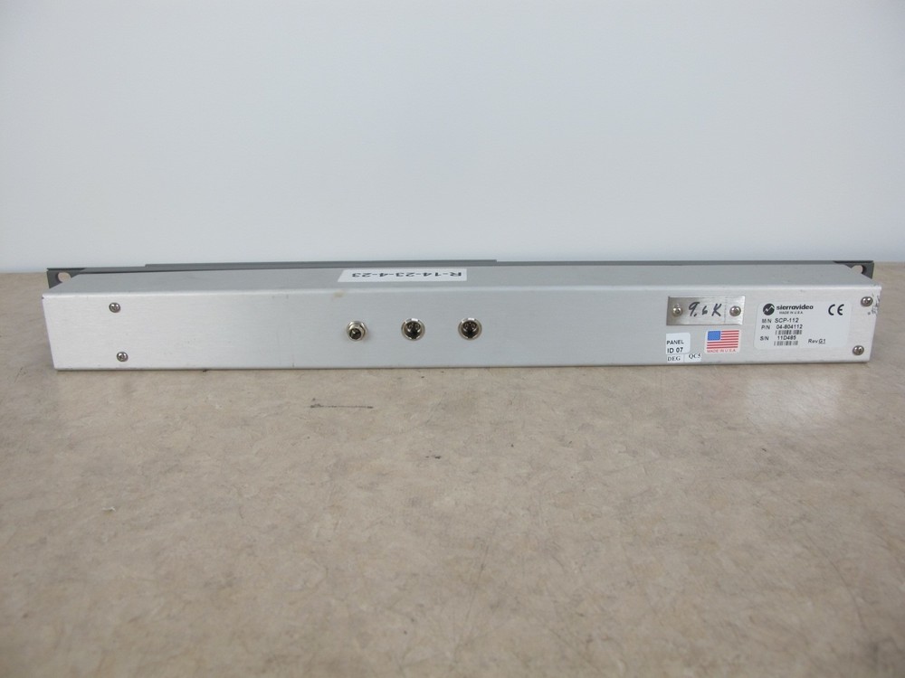 Kramer SCP-112 Programmable Control Panel for Sierra Matrix Switchers
