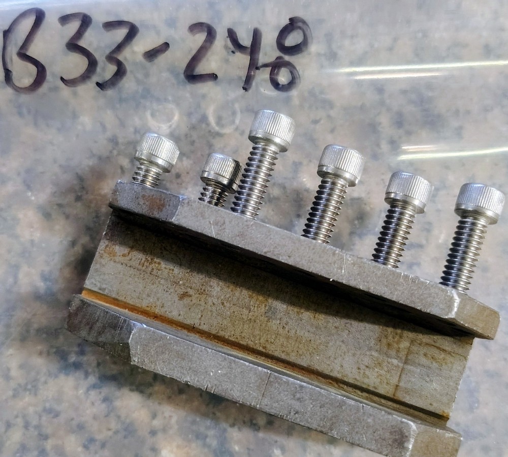 🗽 3/4" HARDENED LATHE TOOL POST HOLDER/ADAPTER MACHINIST/TOOLMAKER
