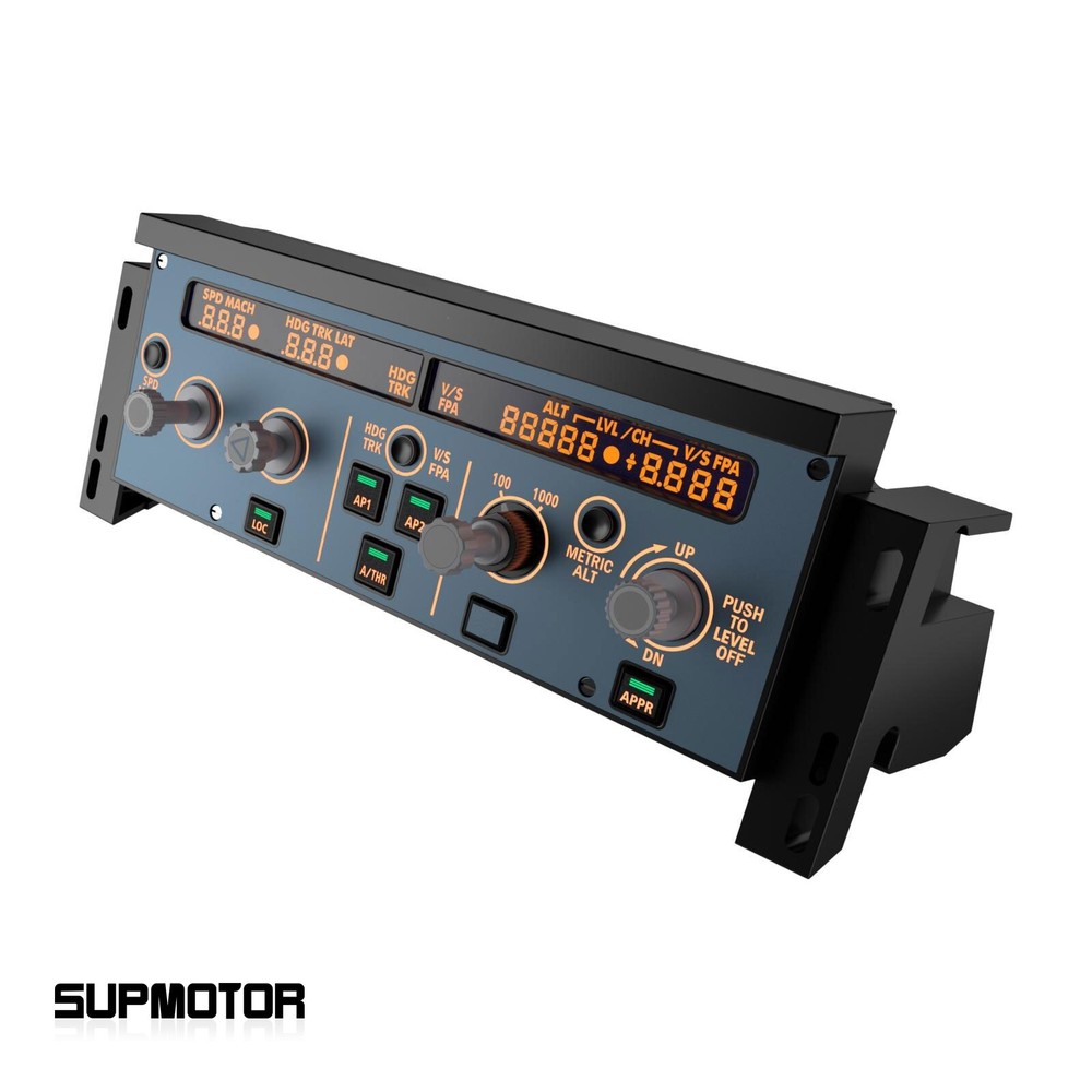 SimPlayer A320 FCU Flight Control Panel X-Plane MSFS2020 Simulator Dual Driving