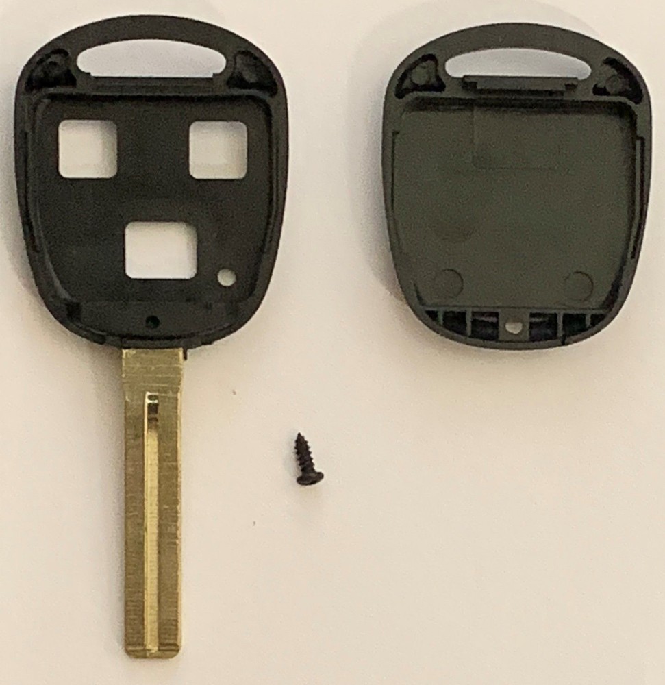 KEY CUT SERVICE + Lexus 3 Button Remote Head Key Shell TOY48 (Short)