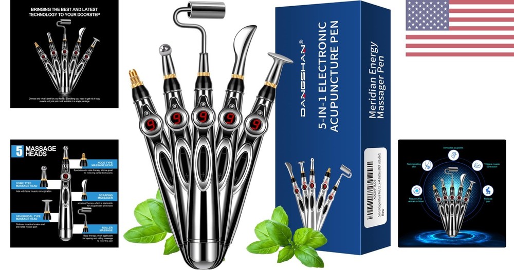 Multi-Functional Acupuncture Pen: Relaxation, Pain Relief, Beauty Solution