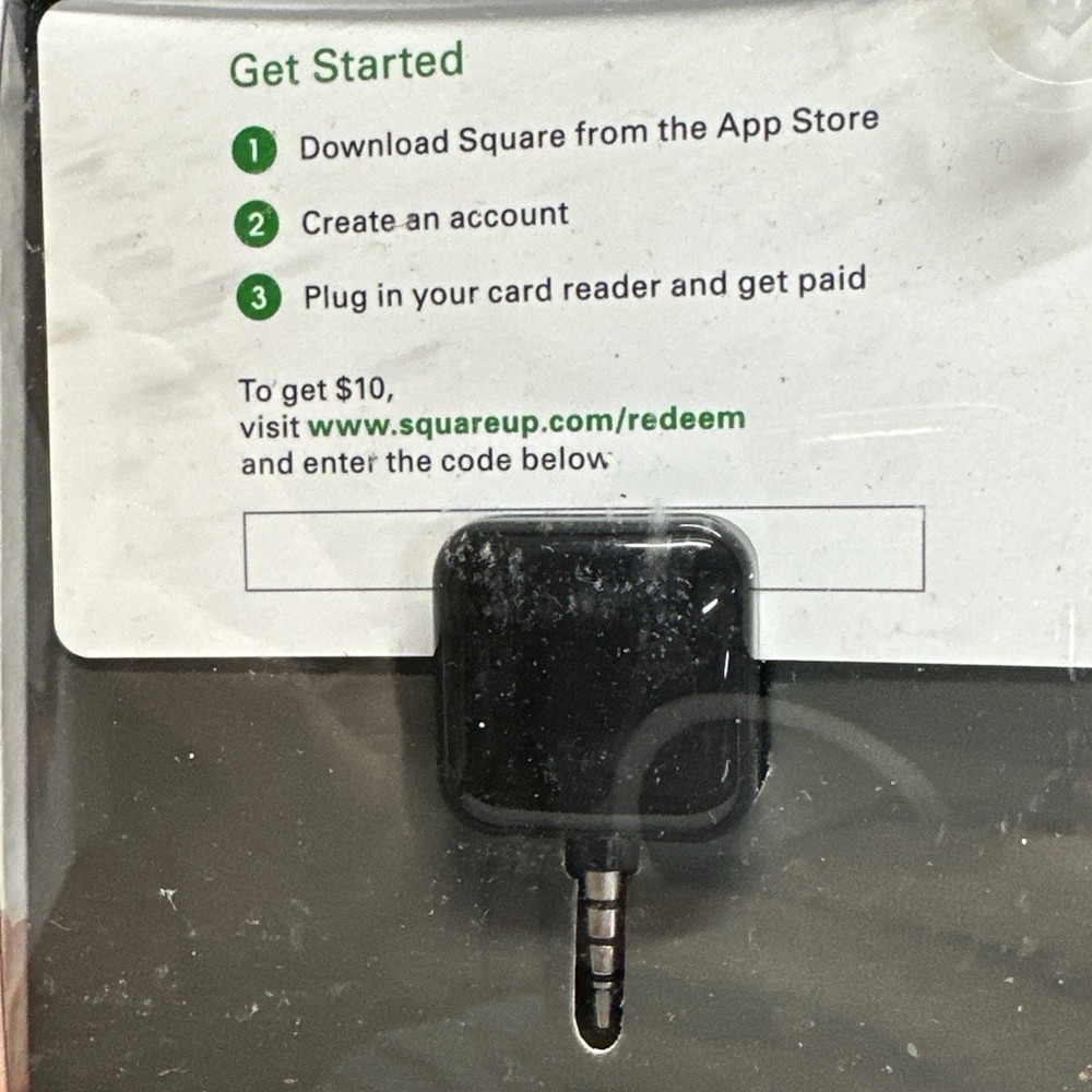 Square Card Reader - iPhone Or Android - Open Box