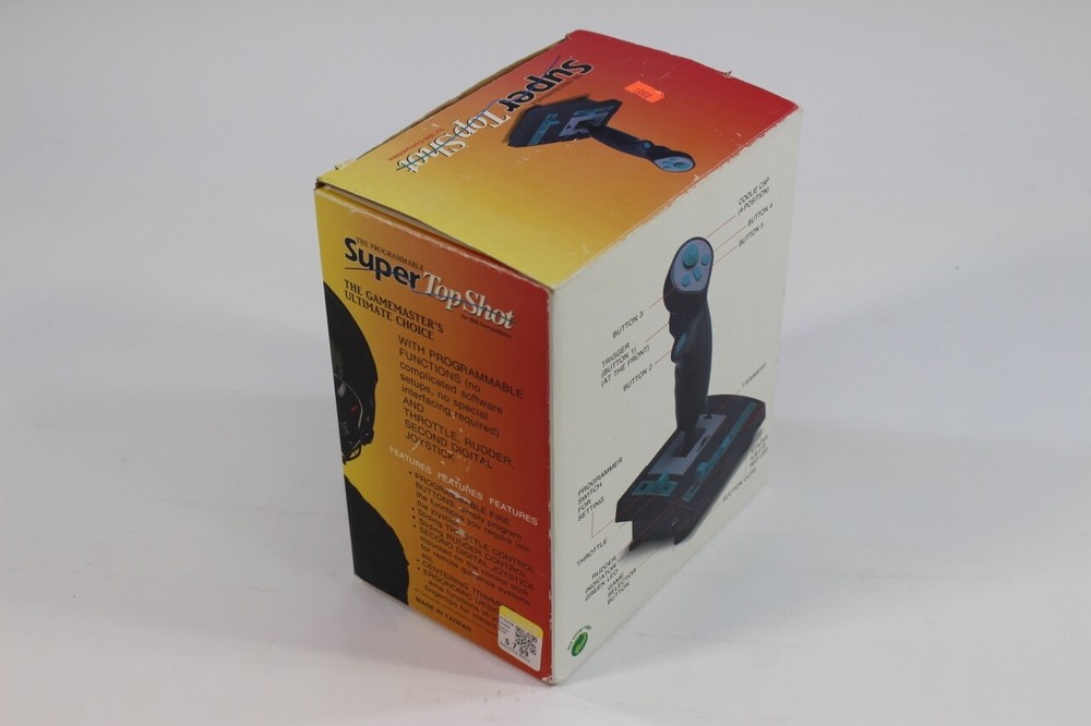 Super Top Shot Programmable Flight Simulator Joystick GC-1000 IBM Compatible