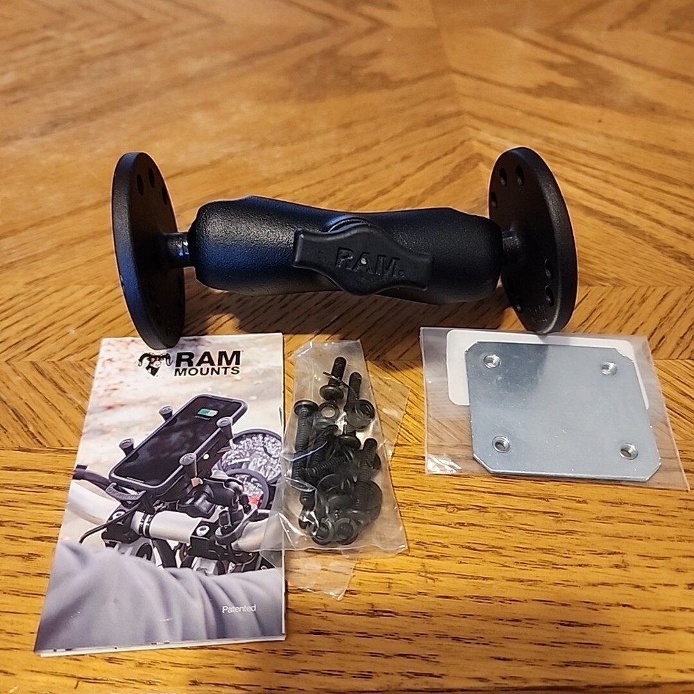 RAM Mounts Universal Double Ball Mount. RAM-B-101U with Medium Arm