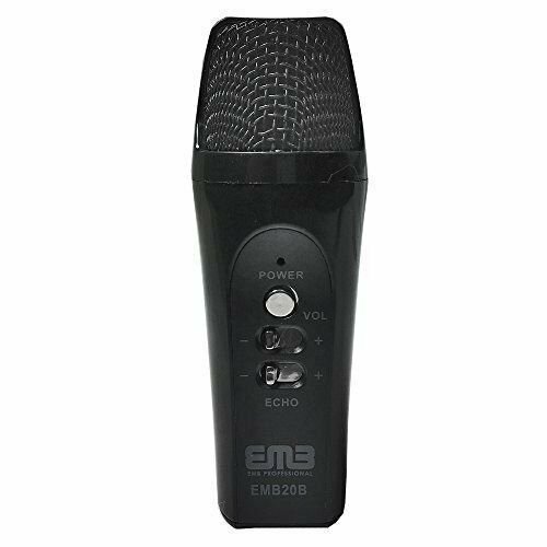 EMB EMB20B Wired Multi-function Condenser Microphone Iphone/iPad/Android BLACK