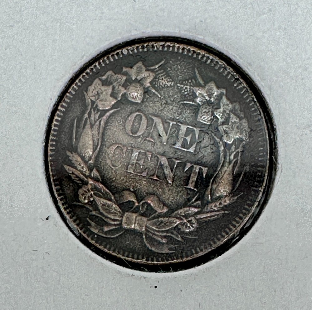 1857 1c Flying Eagle Cent [083 PIy]