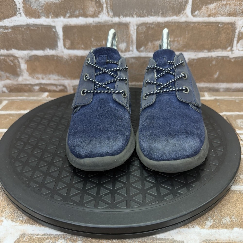 UGG Canoe Reflective Blue Chukka Boots Shoes 1096389 Boys Toddler Size 11