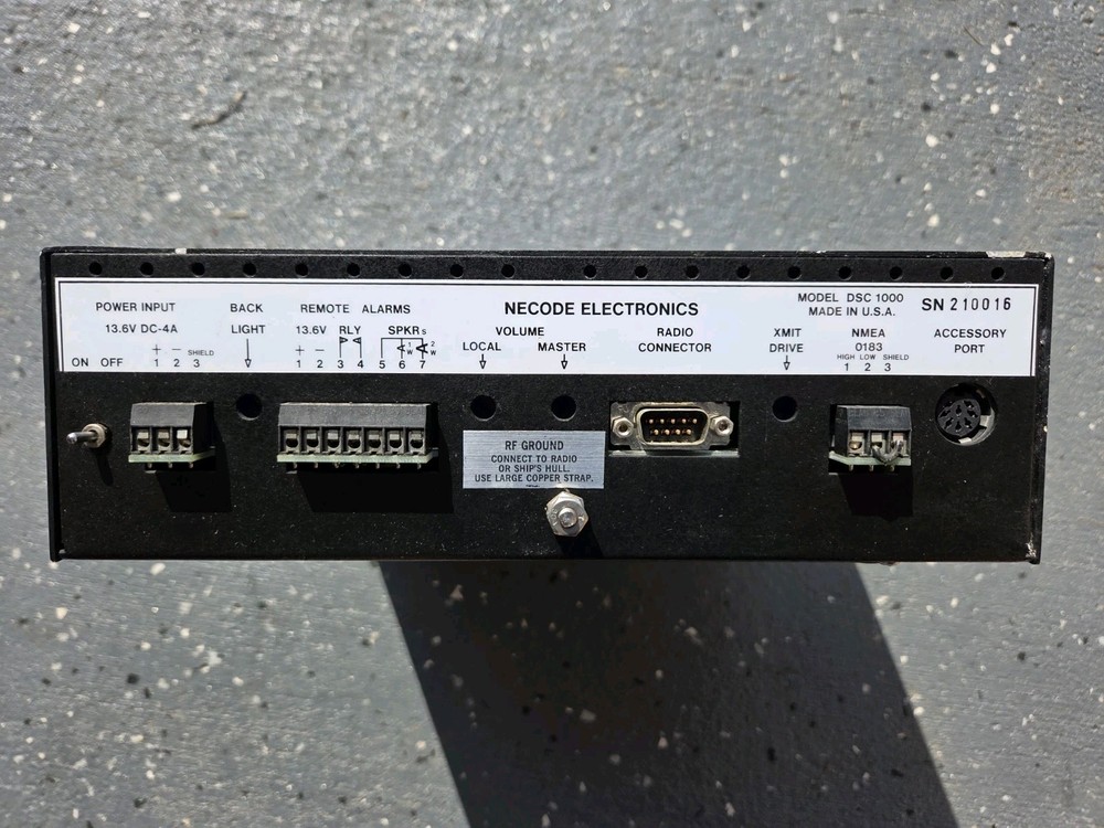 NECODE LPW-DSC1000 Marine GMDSS Encoder Decoder