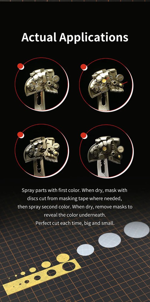 Dspiae MT-EC Adjustable Circular Cutter Starter Edition'