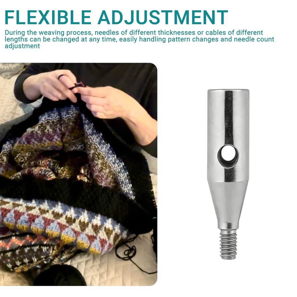 4 Pack Interchangeable Tip Adapter Replacement Part For ChiaoGoo Mini Cable