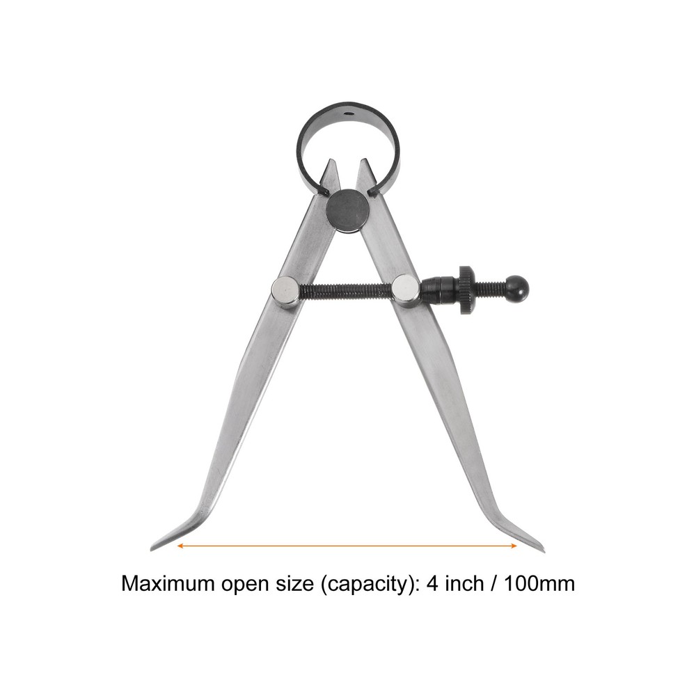 Spring Joint Caliper 4" 100mm Adjustable Spring Inside Caliper with Solid Nut