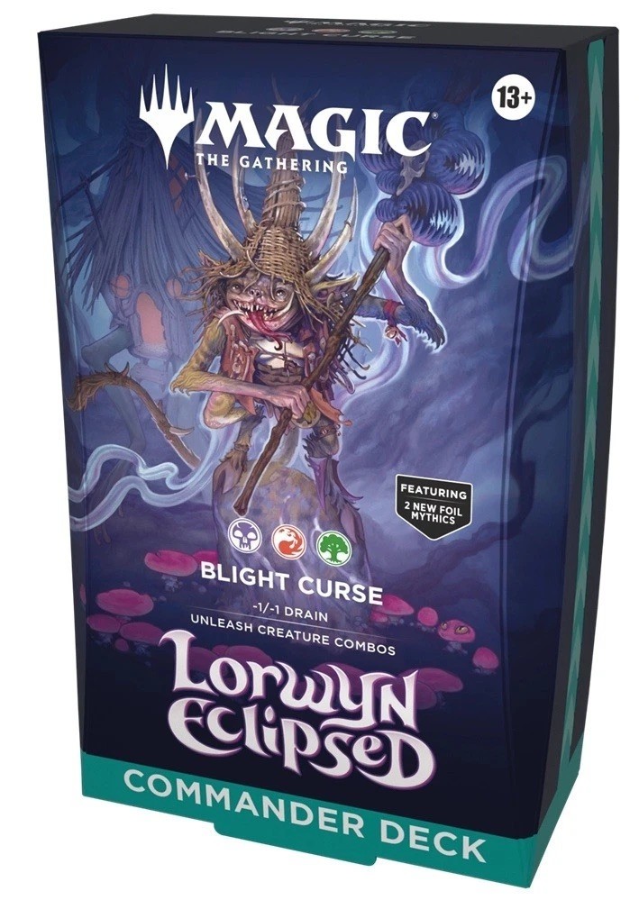 Sealed Lorwyn Eclipsed Commander Deck Blight Curse