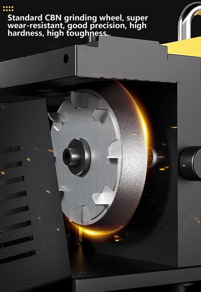 Drill Bits Sharpener 13-26mm 4400rpm Drill Bits Sharpener Grinder Machine 110V