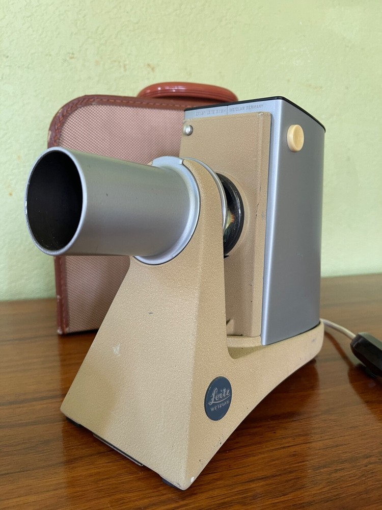 Vtg Leitz Slide Projector Dimaron 1:2.8/100mm