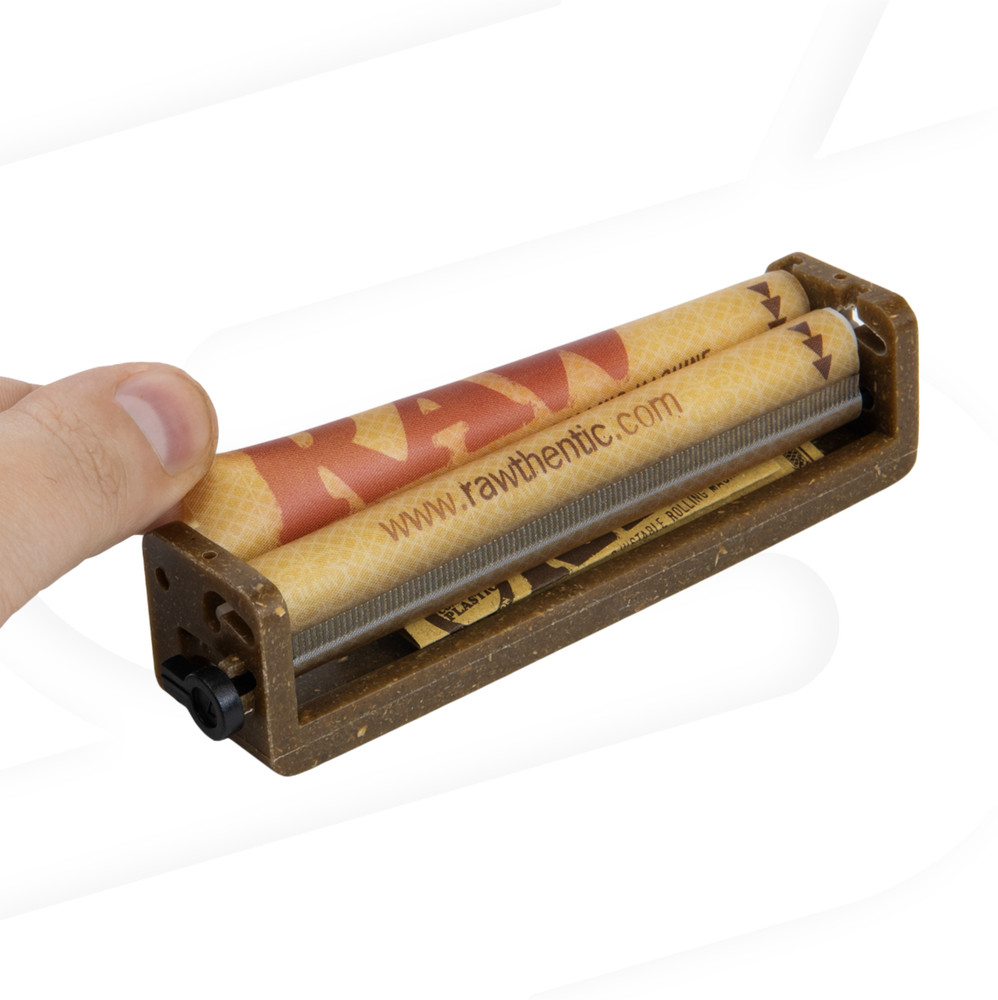 RAW Classic Hemp Plastic 2-Way Roller Adjustable Rolling Machine 110mm| 12 units