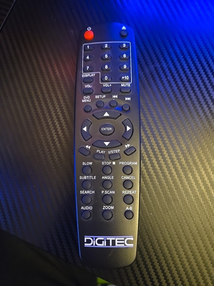 Remote Control For DIGITECH DVD Player
