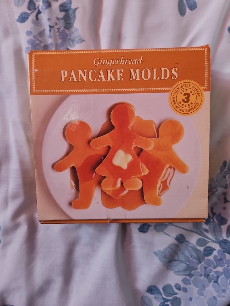 Gingerbread Pancake Molds