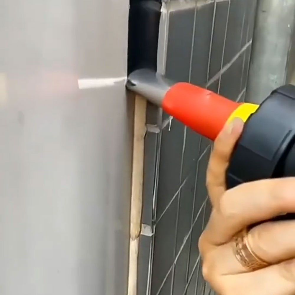 Universal Integrated Rubber Nozzle Tool Caulking Nozzle Applicator with Base AE