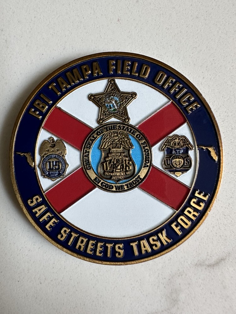 FBI Orlando Safe Streets Task Force Coin