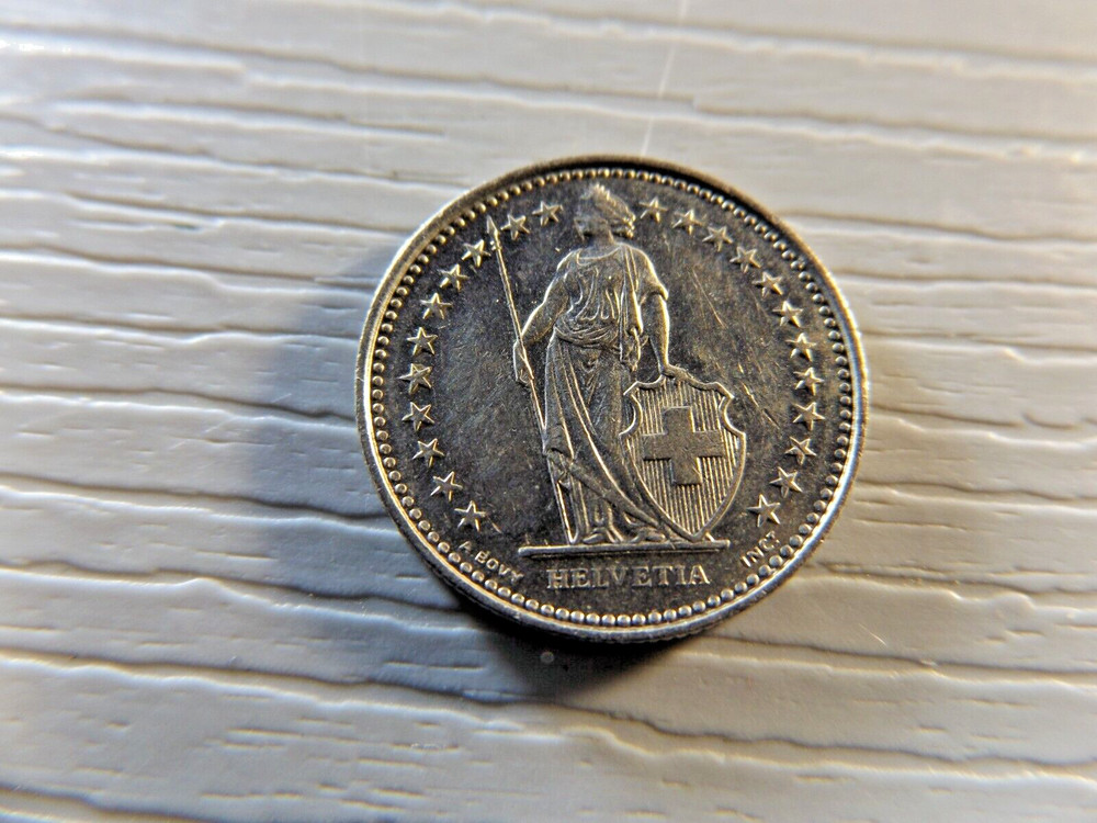Switzerland 1987 HALF FRANC