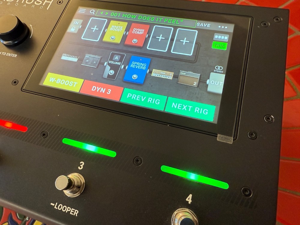 Headrush Gigboard Multi-Effect Unit/Amp Modeler EXCELLENT Condition!