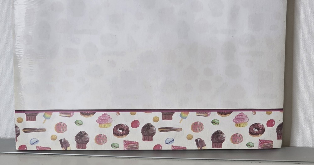 Double Sided Computer Printer Paper Cupcakes Donuts White DIY New 50ct