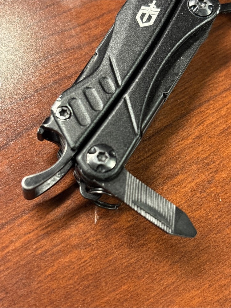 Gerber Dime Pocket Knife Keychain Multi-Tool - Black