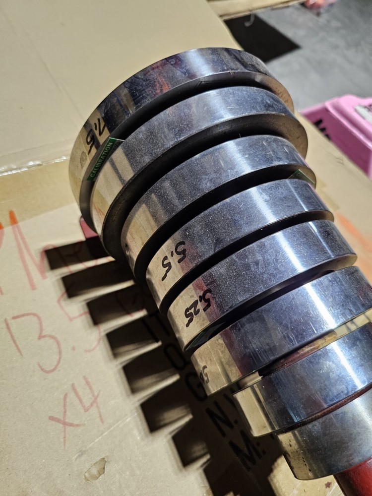 Federal Cylindrical Ring Gage Set