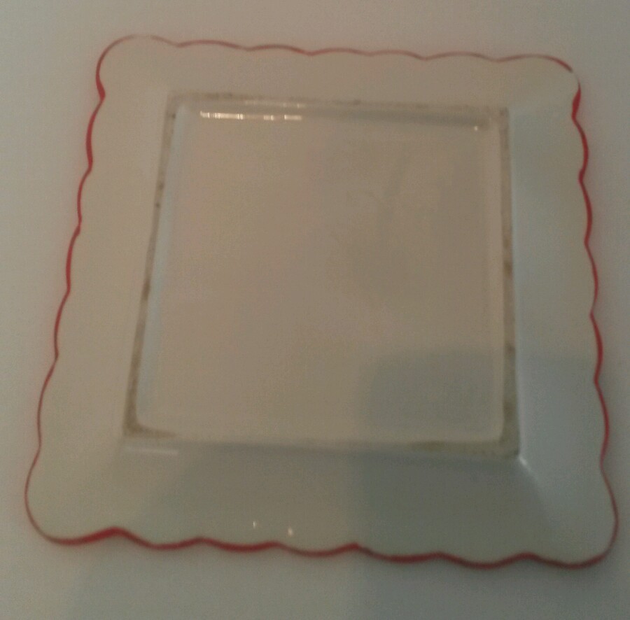 Cake plate or Wall decor ceramic cake plate 8" GORGEOUS! !