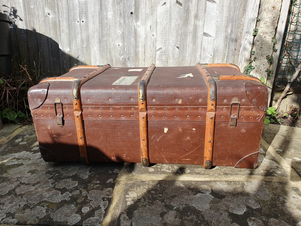 Bentwood Steamer Travel Trunk