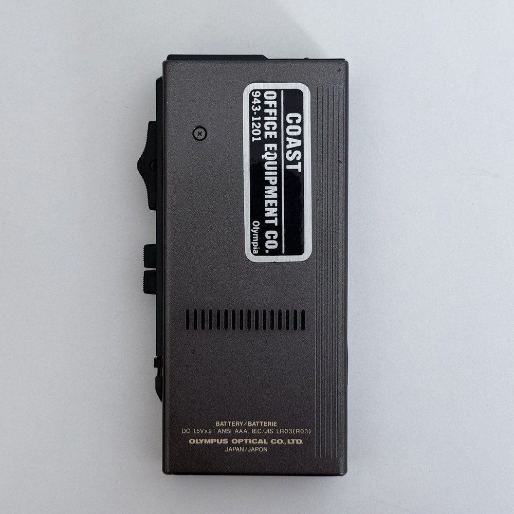 Olympus Pearlcorder Microcassette Recorder S820 System 2000 WITH POUCH