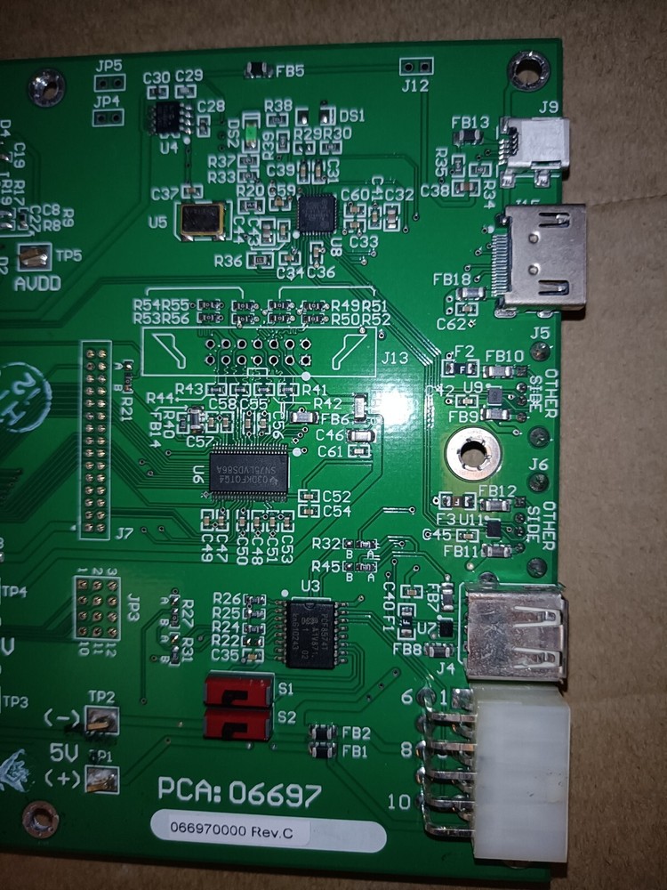 PCA 06670000 Rev: C, LCD interface for TELEDYNE API T101 H2S Analyzer