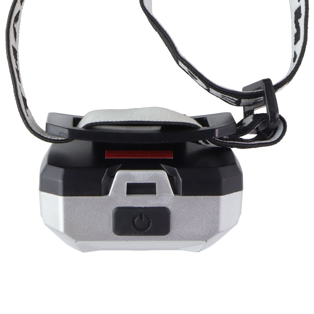 Defiant 200 Lumens Headlight with Strap - Silver