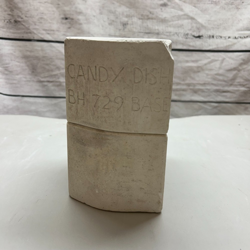 Ceramic Slip Casting Mold Candy Dish Base Willoughby Byron #BH729