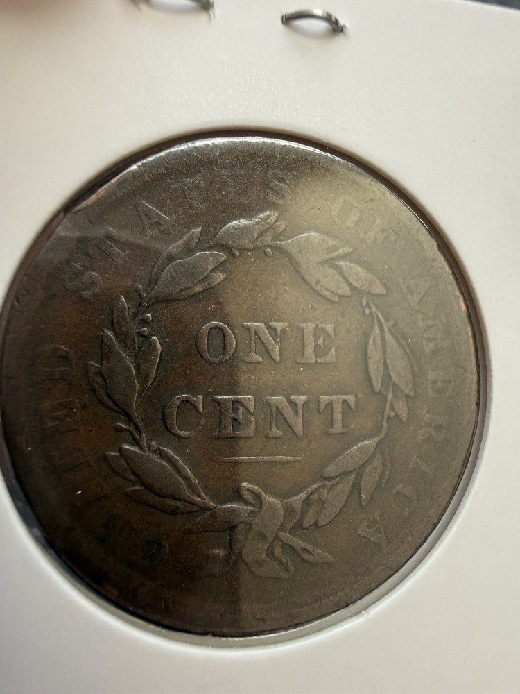 1839 Coronet Head Large Cent "Silly Head"