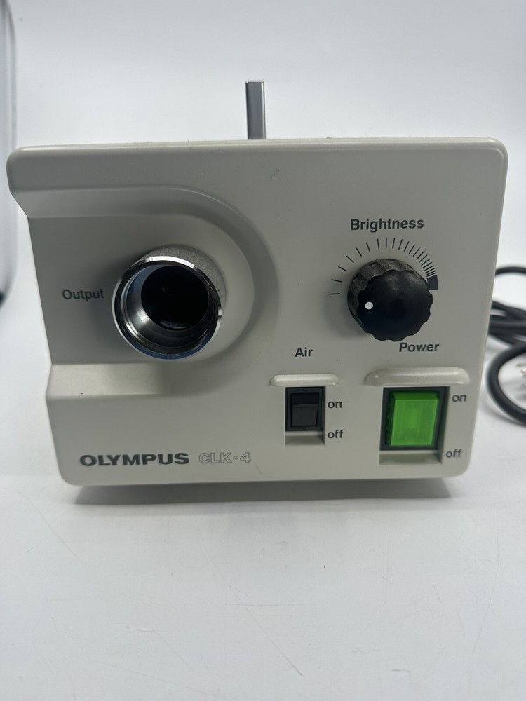 OLYMPUS HALOGEN LIGHT SOURCE CLK-4 Powers On But Not Properly Tested.