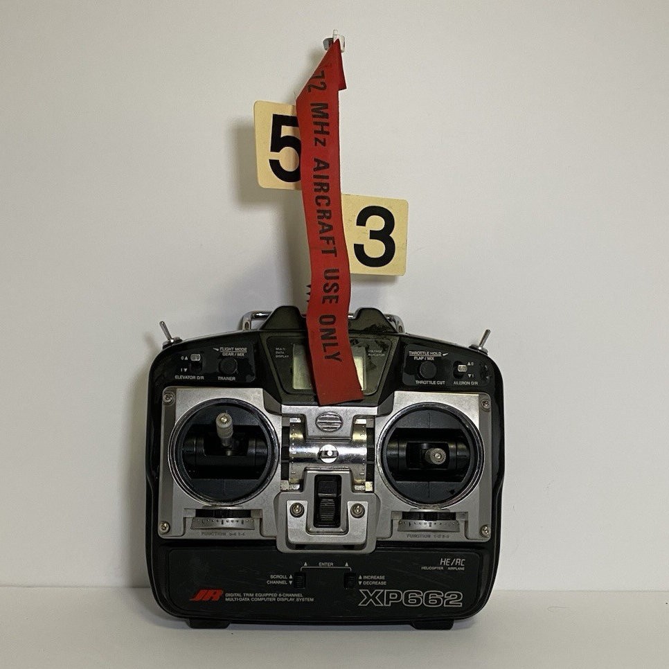 Jr Propo XP662 Transmitter Remote Control 6 Channel Multi Data Display