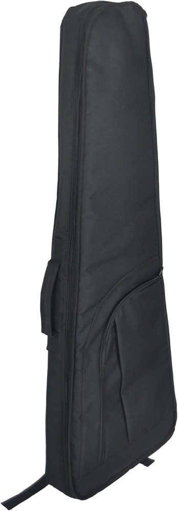 Black Mini Strat Guitar Bag - Water-Resistant & Two Compartment Design