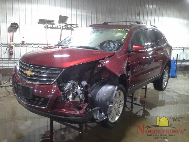 2015 Chevy Traverse Driver Front Headrest Only Black Cloth