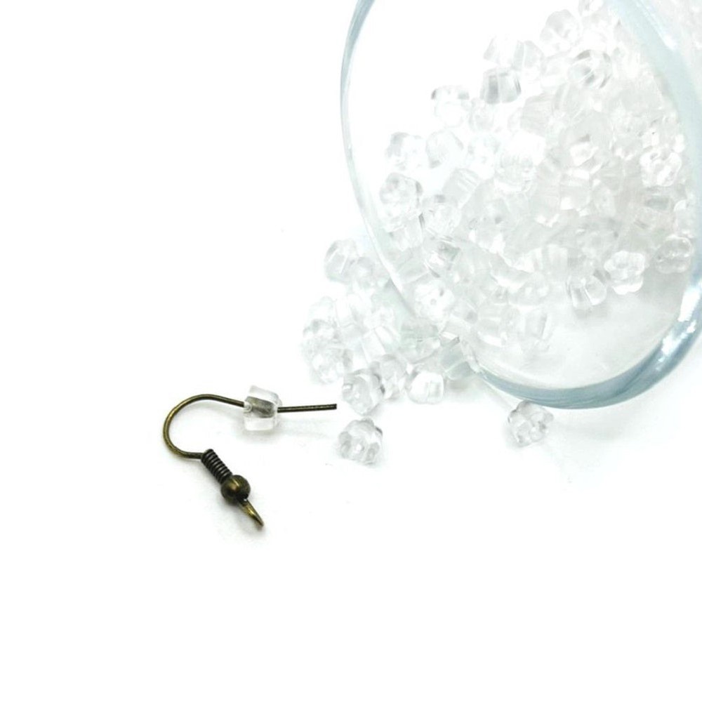 Flower Earring Stopper Backs, 4x4mm - US Selle