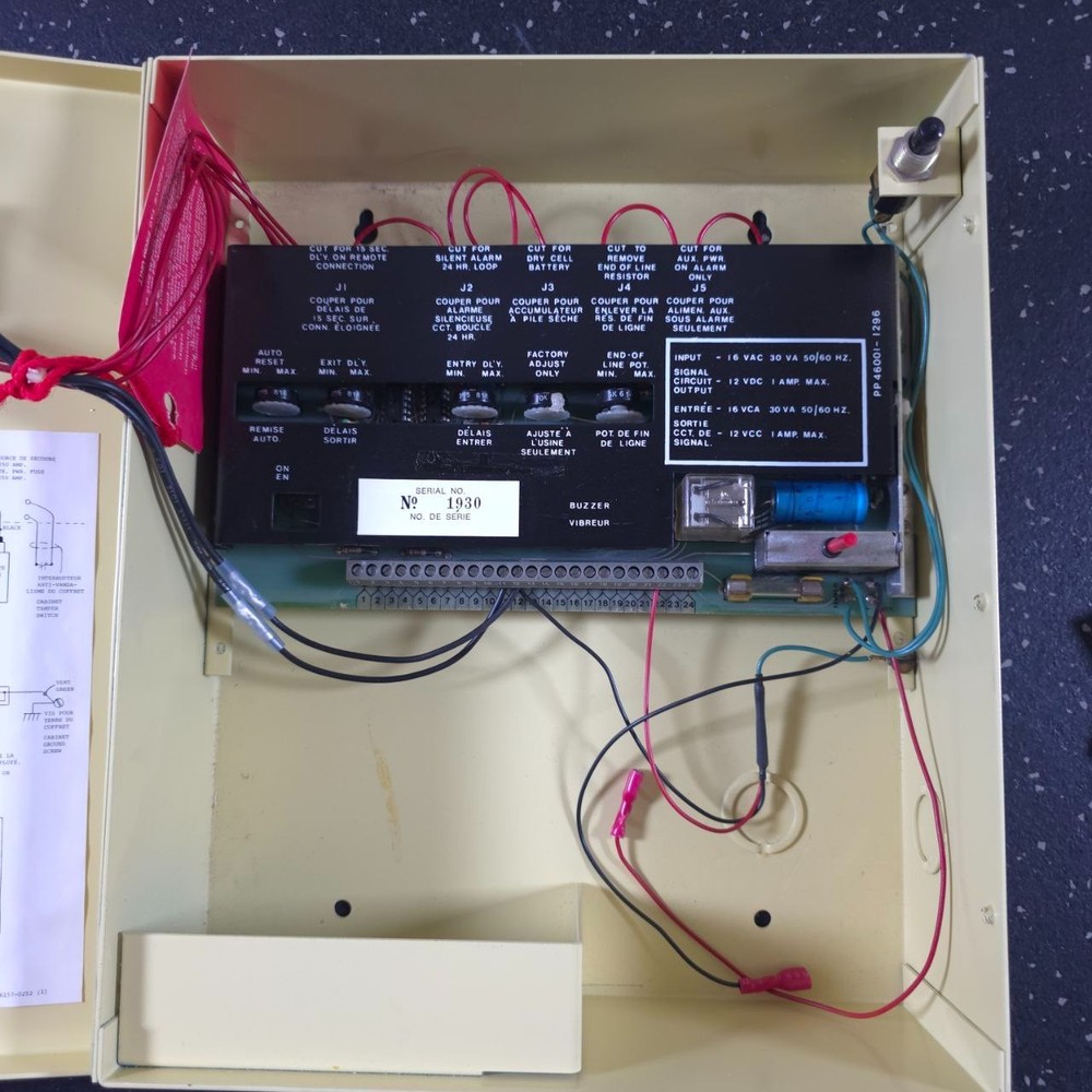 EDWARDS - NiteGaurd - 9702 - Intrusion Control Panel