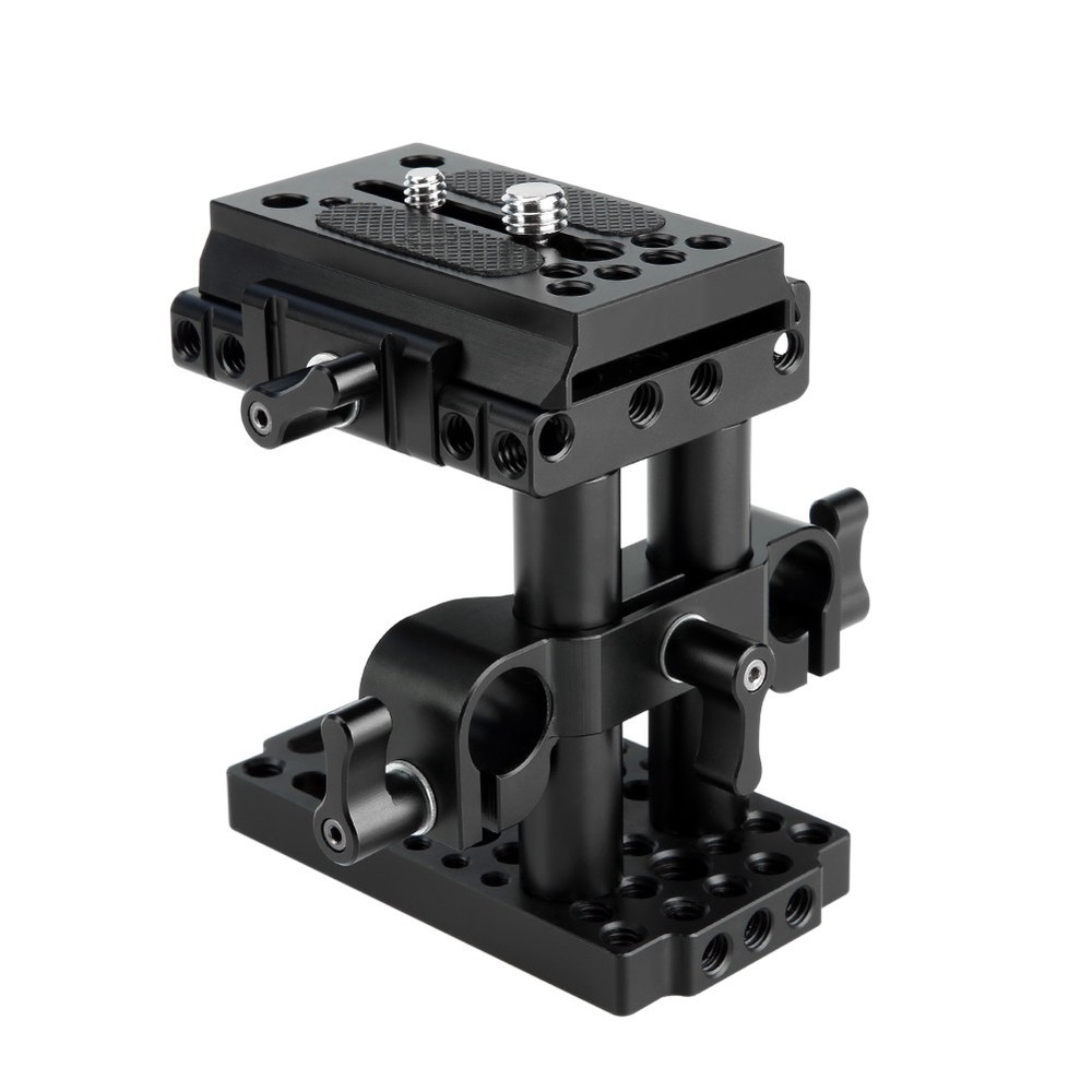NICEYRIG Quick Release Tripod Mount Baseplate for Manfrotto Standard Accessory