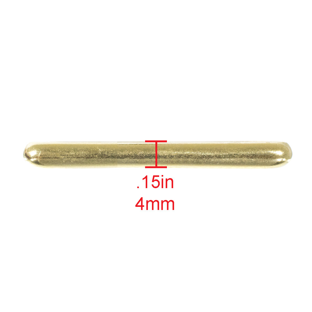 Sand Casted Solid Brass Rectangle Buckle Loop – Crafting DIY Projects and More