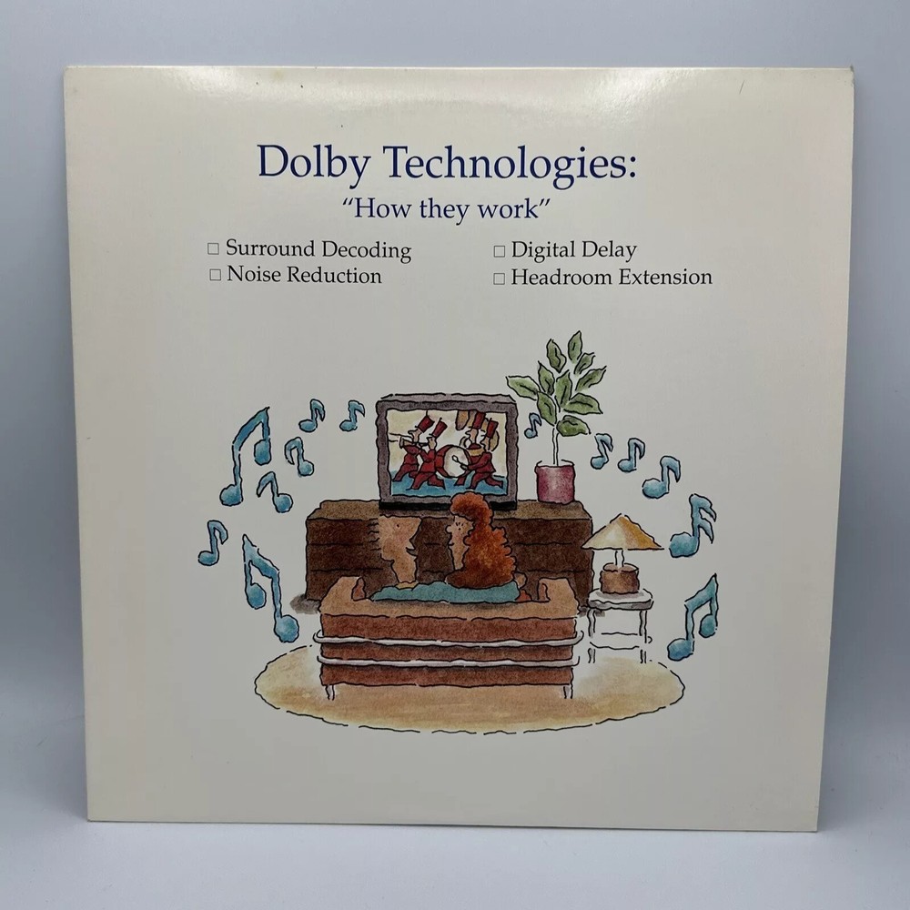 DOLBY TECHNOLOGIES "How they work." Laserdisc Instructions & Documents